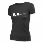 Sportrebel Love 3 Women short sleeve t-shirt