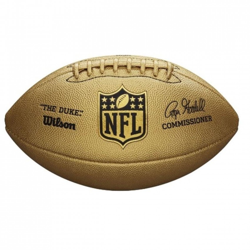 Wilson NFL Bin Junior Official American Football Ball Brown