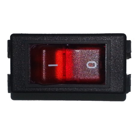 Toggle switch lighted red Blademaster TSM2013