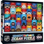 Puzzle z maskotkami NHL
