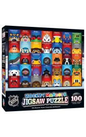 Puzzle z maskotkami NHL