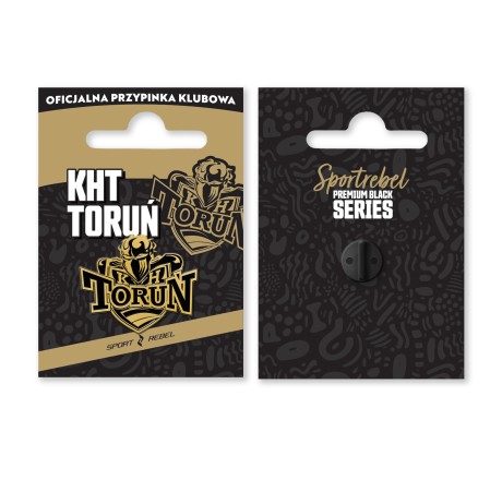 KHT Toruń Premium Black Pin