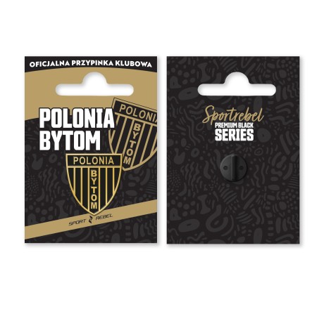 Wpinka Polonia Bytom Premium Black