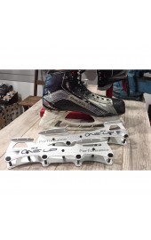 Replacement of hockey skates with roller skates - assembly