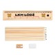 ŁKH Łódź Pencil Case Set – School 2026