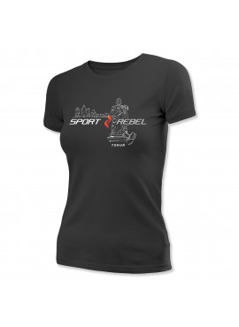 Koszulka krótki rękaw Sportrebel Toruń Wmn