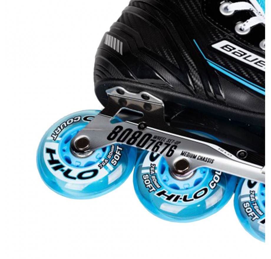 Bauer RSX RH Inine Roller Hockey Skates Sr Inline Hockey Skates