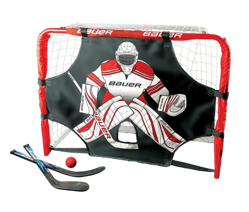 Bauer Deluxe Knee Hockey Goal Set Steel Knee Hockey Hockey shop