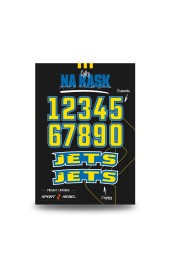Cyfry na kaski HKS JETS