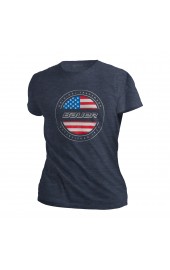 Bauer USA Flag Dizeciece T-shirt