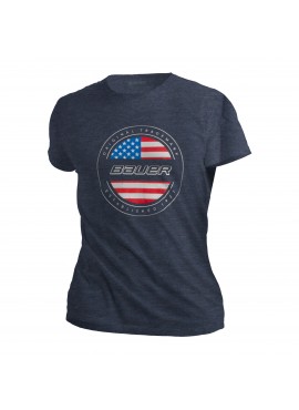 Bauer USA Flag Dizeciece T-shirt