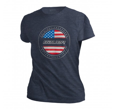 Bauer USA Flag Sr. T-shirt