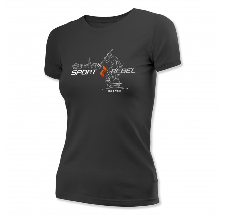 Koszulka krótki rękaw Sportrebel Gdańsk Wmn