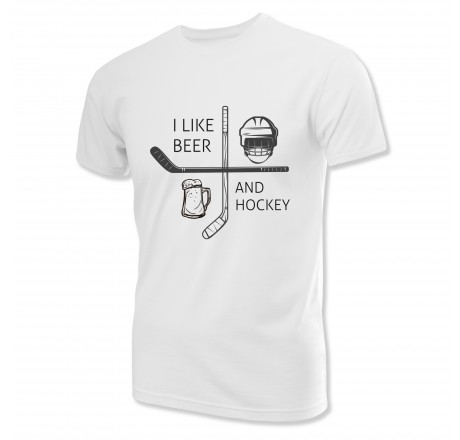 Koszulka krótki rękaw Sportrebel Like Hockey Men