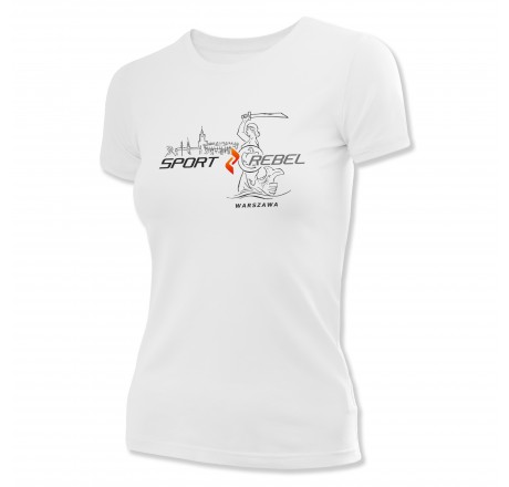 Koszulka krótki rękaw Sportrebel Warszawa Wmn