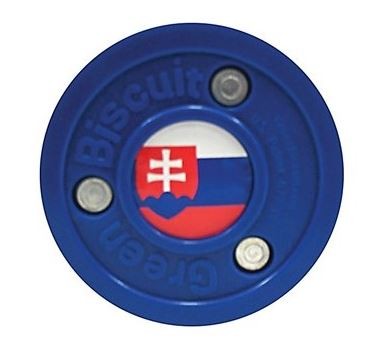 Green Slovakia BlueSports in-line hockey puck