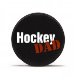 The Sportrebel PUK DAD ice hockey puck