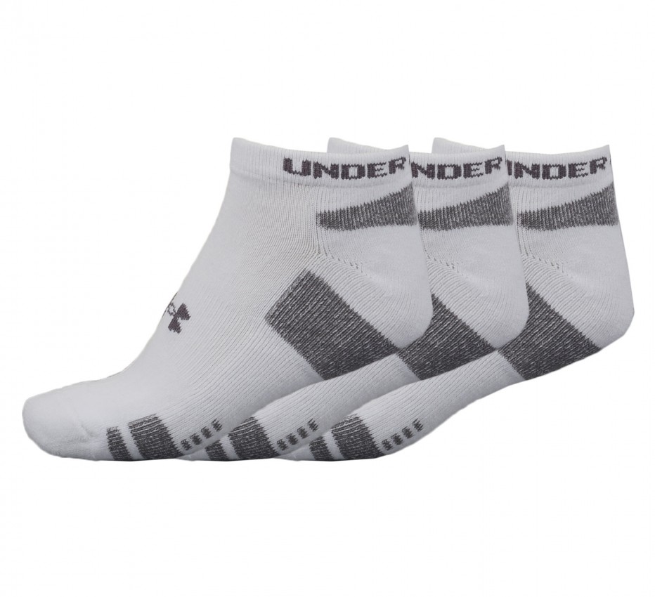 Mens Under Armour HeatGear No Show Socks 3-Pack | Socks | Clothes shop ...