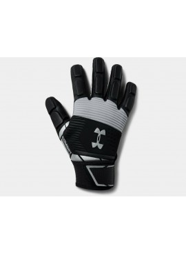 Under Armour Men's UA 2019 Combat V Full Fingered NFL Lineman Football Gloves