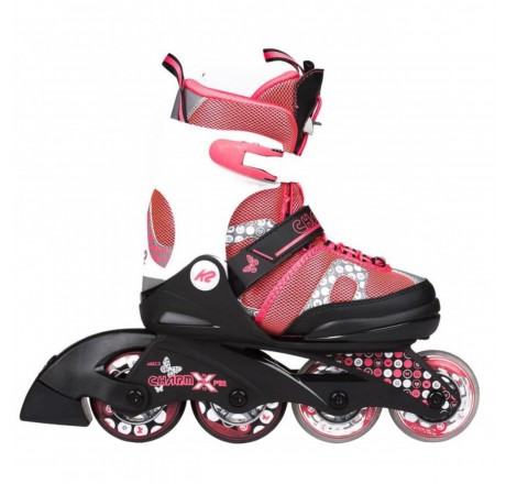 K2 Charm X Pro Girl adjustable inline skates