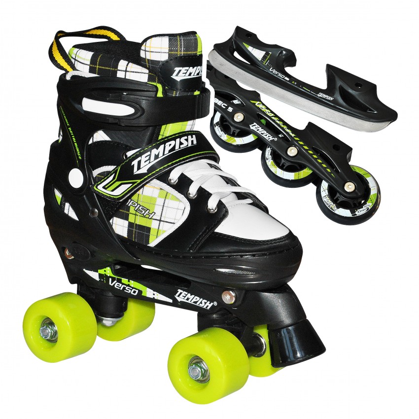Tempish Verso Triple roller skate Adjustable / For kids Skate shop