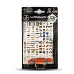 Resorak z zestawem naklejek NHL