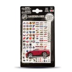 Resorak z zestawem naklejek NHL