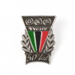 GKS Tychy 50 years old pin