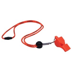 Whistle FOX40 Classic Safety with a string