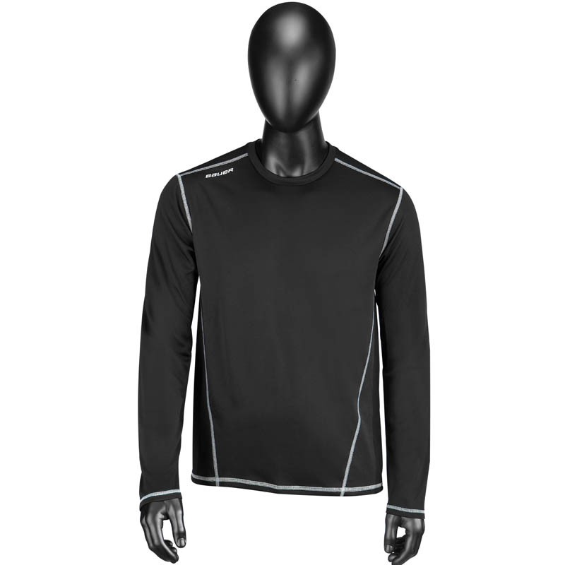 Bauer NG Basic LS Base Layer Top Youth Hockey underwear and socks