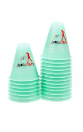 Seba Slalom cones fluorescent