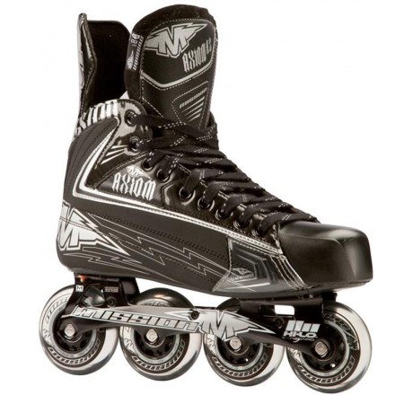 Mission Axiom A.3 Black Roller Hockey Blades purchases Inline Skates Men's Size 10.5 USA