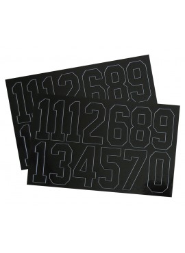 A&R Number Decals
