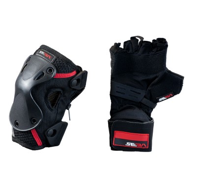 Seba - Protective Pack x 2 (Glove + Knee Zip)