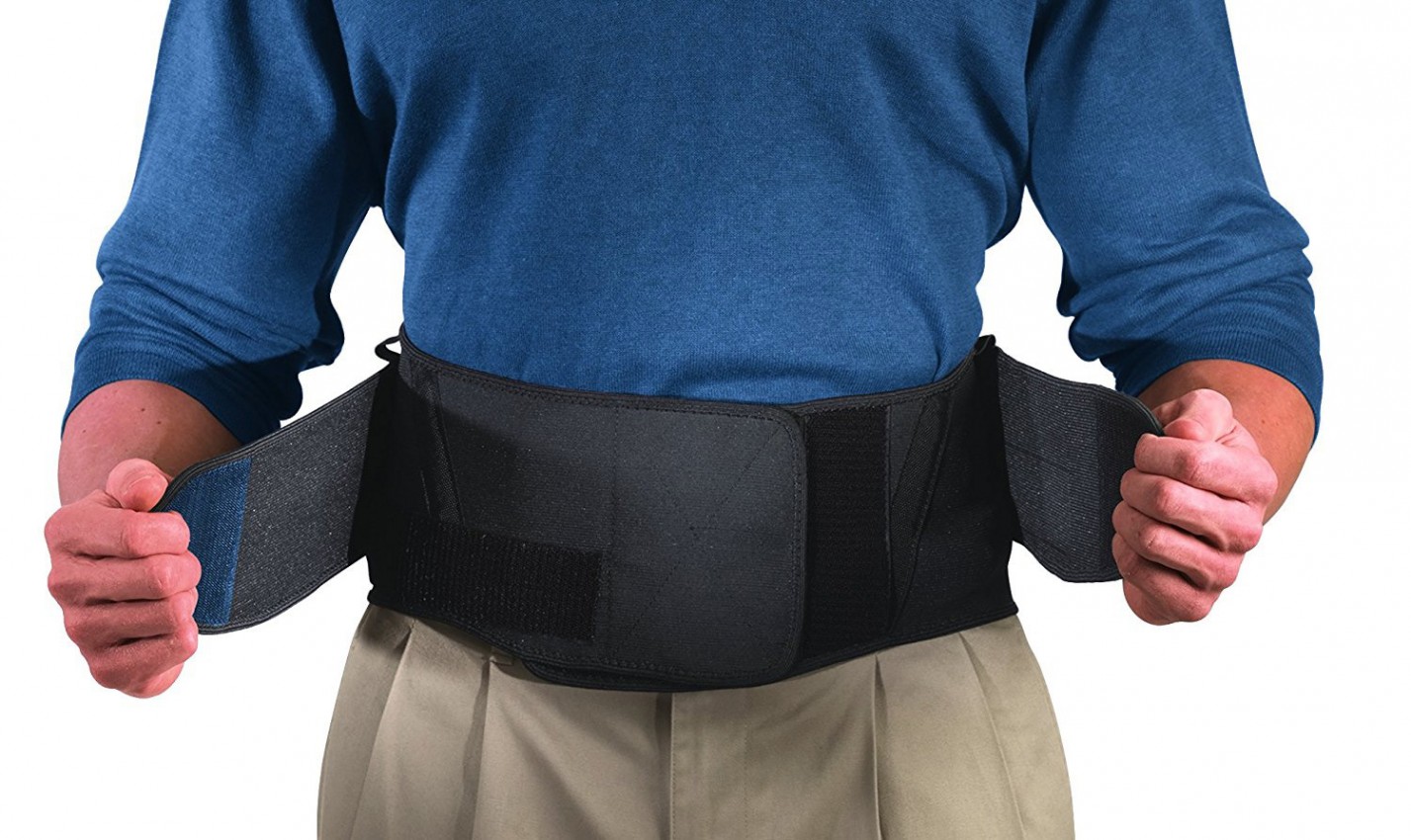 Mueller lumbar support back brace with removable pad Stabilizers