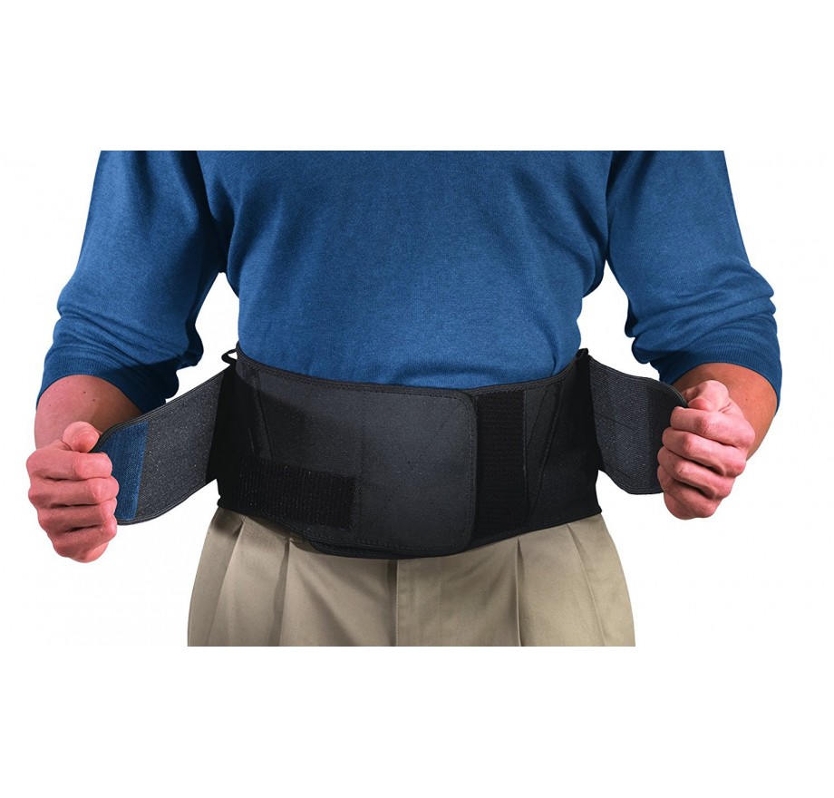 Mueller lumbar support back brace with removable pad, Stabilizers - waist