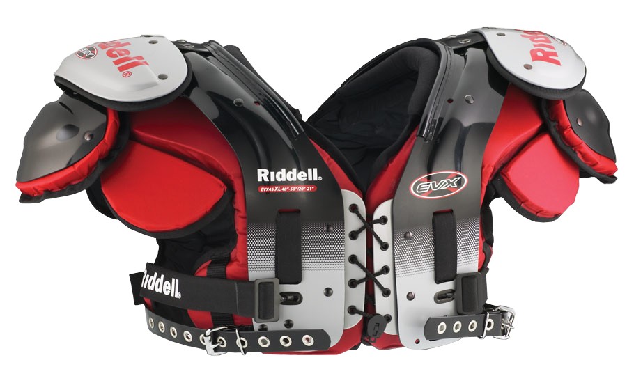 Shoulder Pad Riddell EVX 45 Running Back/Tight End Pads Football