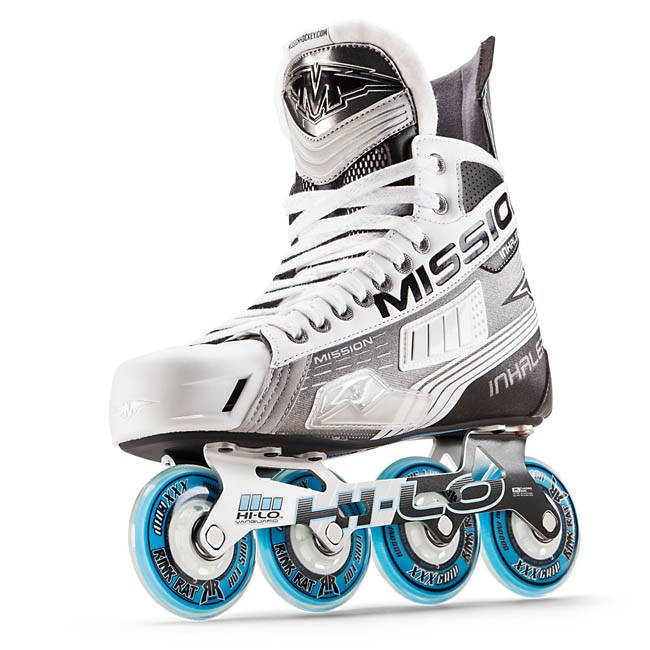 mission inhaler roller hockey skates