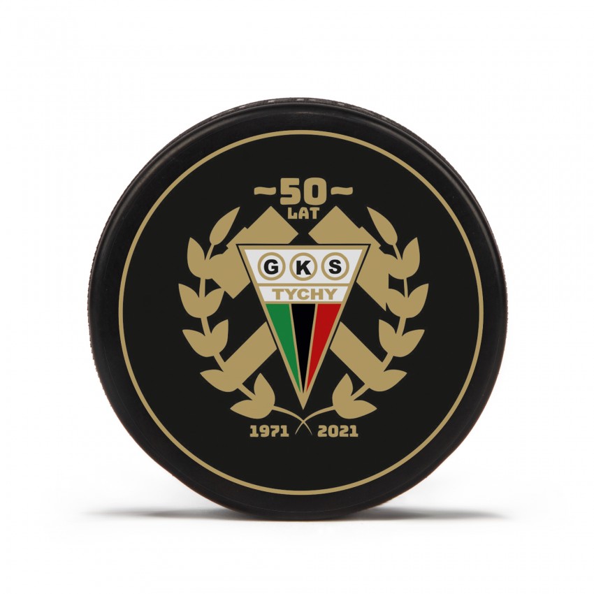 Sportrebel GKS Tychy ice hockey puck 50 years Keychains Hockey shop